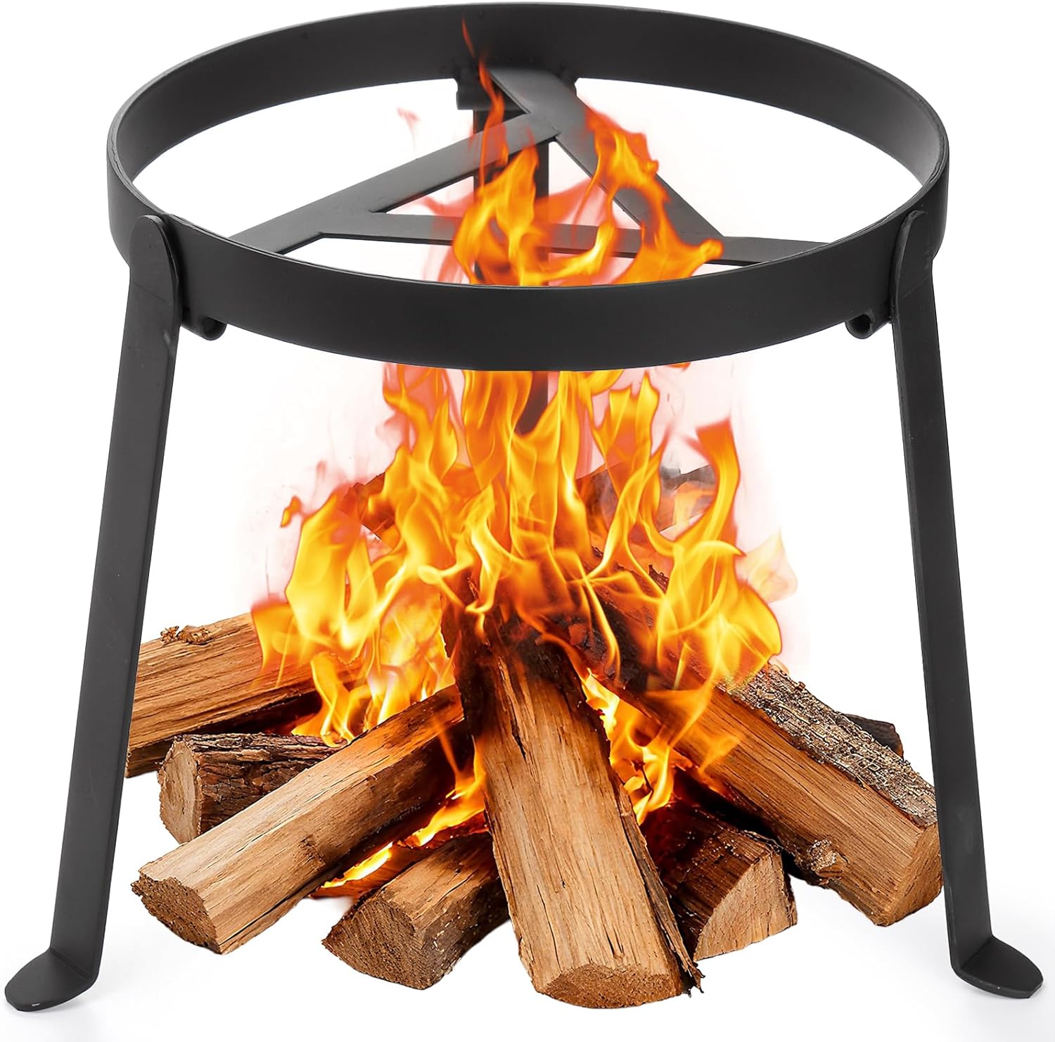 焚き火用三脚、折りたたみ式キャンプ用三脚グリル、オープンファ - Camp Dutch Oven Cast のレビューと価格