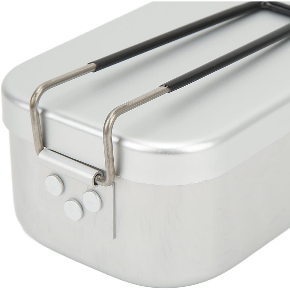 800 ミリリットルアルミ弁当箱屋外キャンプ調理器具食器折り - Camping Cooking Organizer のレビューと価格