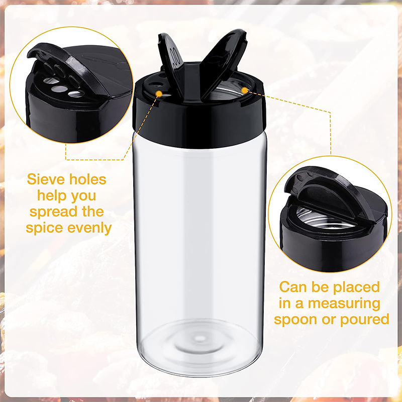 LMETJMA クリアプラスチックスパイスジャー シェーカー - Camping Cooking Container のレビューと価格
