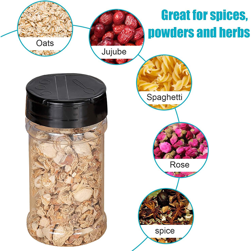 LMETJMA クリアプラスチックスパイスジャー シェーカー - Camping Cooking Container のレビューと価格