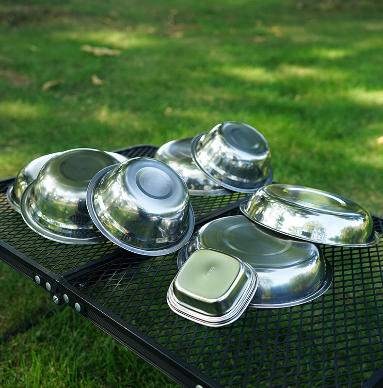 ポータブルダイニングプレートセット,キャンプ用食器,自動運転 - Camping Cooking Dining Set のレビューと価格