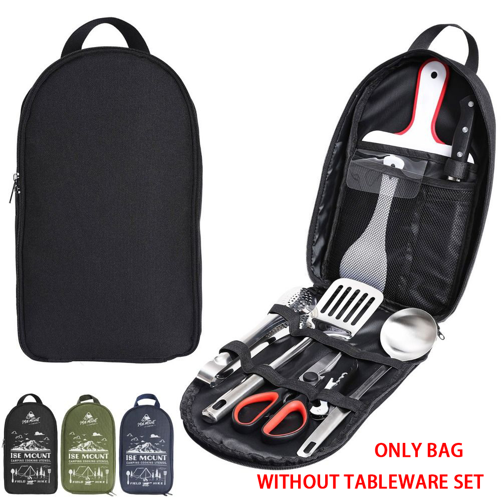 2024 ピクニック用品セット収納袋ハイキングキャンプバーベ - Camping Cooking Organizer のレビューと価格