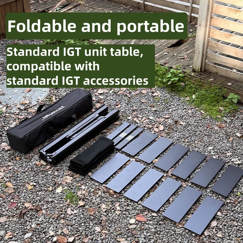 Tryhomy キャンプ IGT テーブル IGT 6 ユニ - Camping Cooking Table のレビューと価格