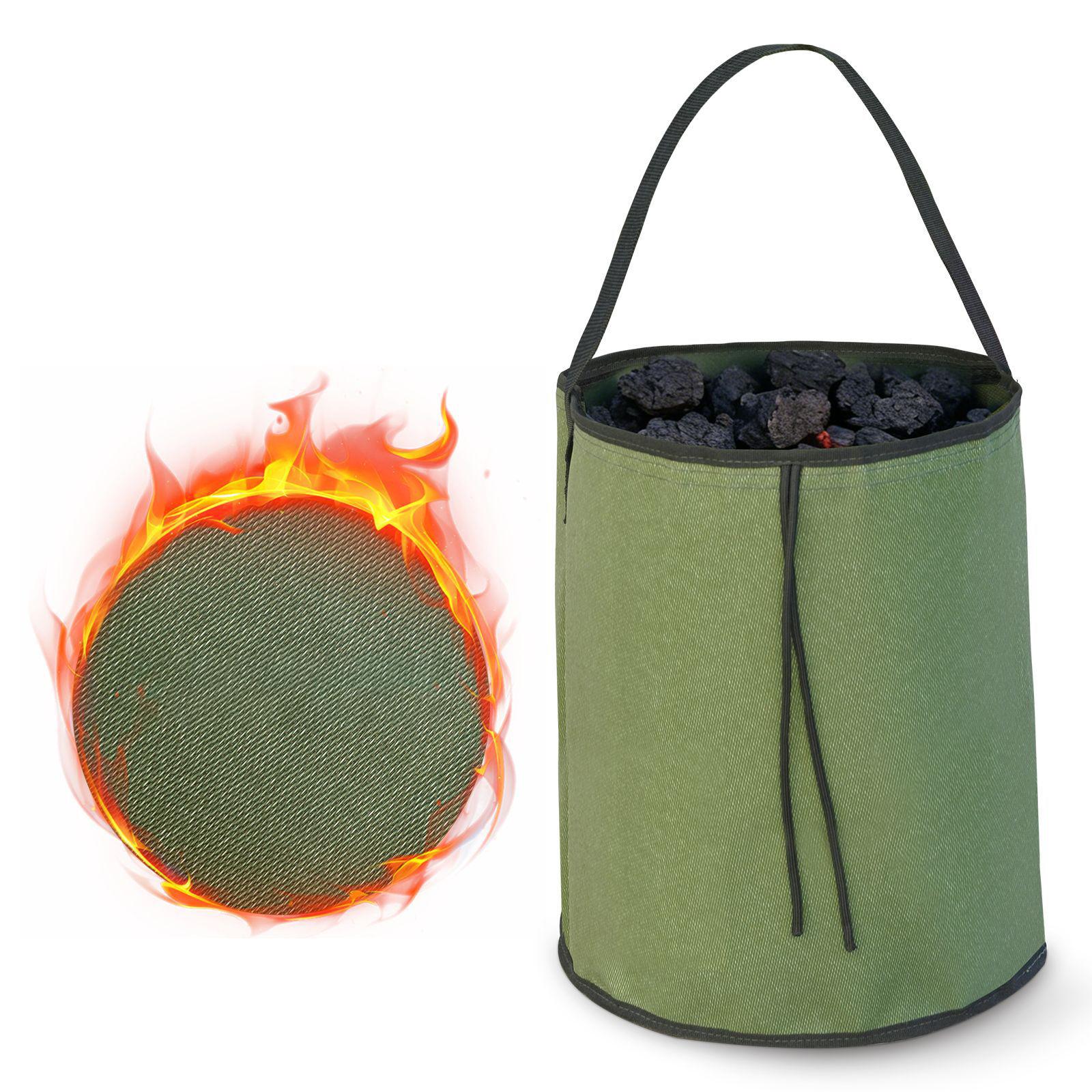防水加工の炭収納バッグ。折りたたみ可能で、難燃性があり、キッ - Camping Cooking Organizer のレビューと価格