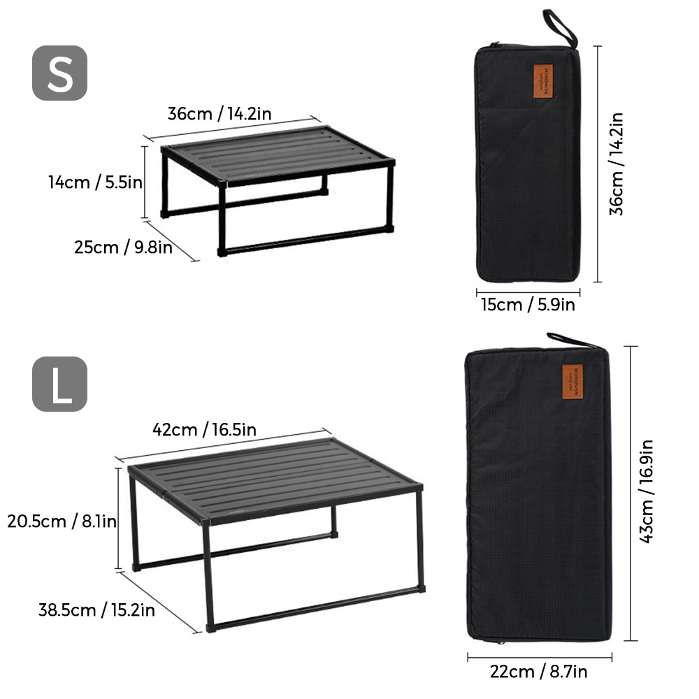 サンディック-シンプルな折りたたみ式テーブル、軽量、耐久性、 - Camping Cooking Table のレビューと価格
