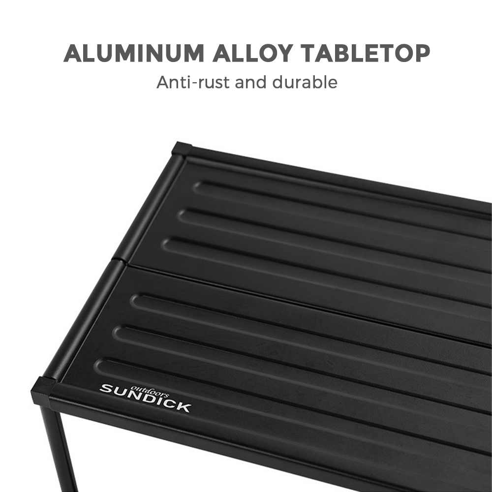 サンディック-シンプルな折りたたみ式テーブル、軽量、耐久性、 - Camping Cooking Table のレビューと価格