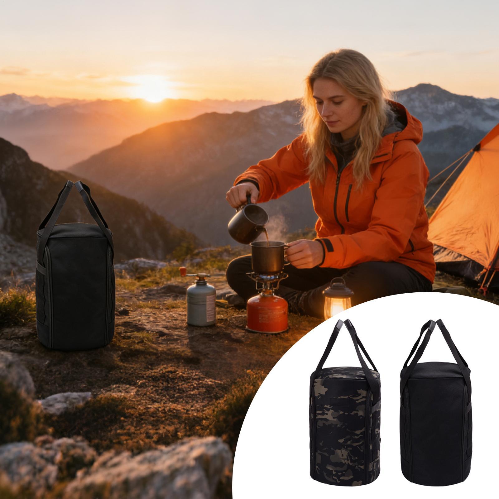 キャンプ用トートバッグ シリンダーキャリーケース キャンプオ - Camping Cooking Organizer のレビューと価格